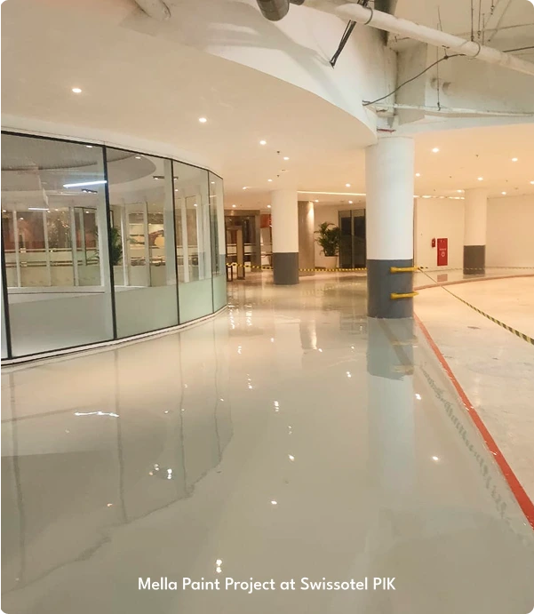 proyek epoxy Swissotel PIK